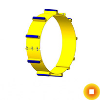 Опорно-направляющее кольцо 1220x1420 мм ОНК-1220