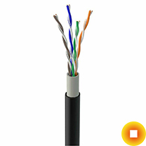 Сетевой кабель многожильный 6х2 мм F/UTP Cu Stranded PE
