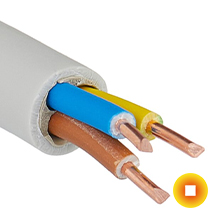 Сетевой кабель установочный 6х2 мм S/FTP Cu Stranded PVC