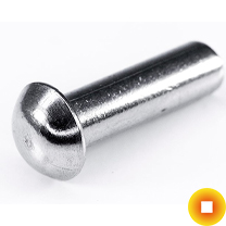 Заклёпки алюминиевые для металла 1х5 мм АД1 ГОСТ 10300-80